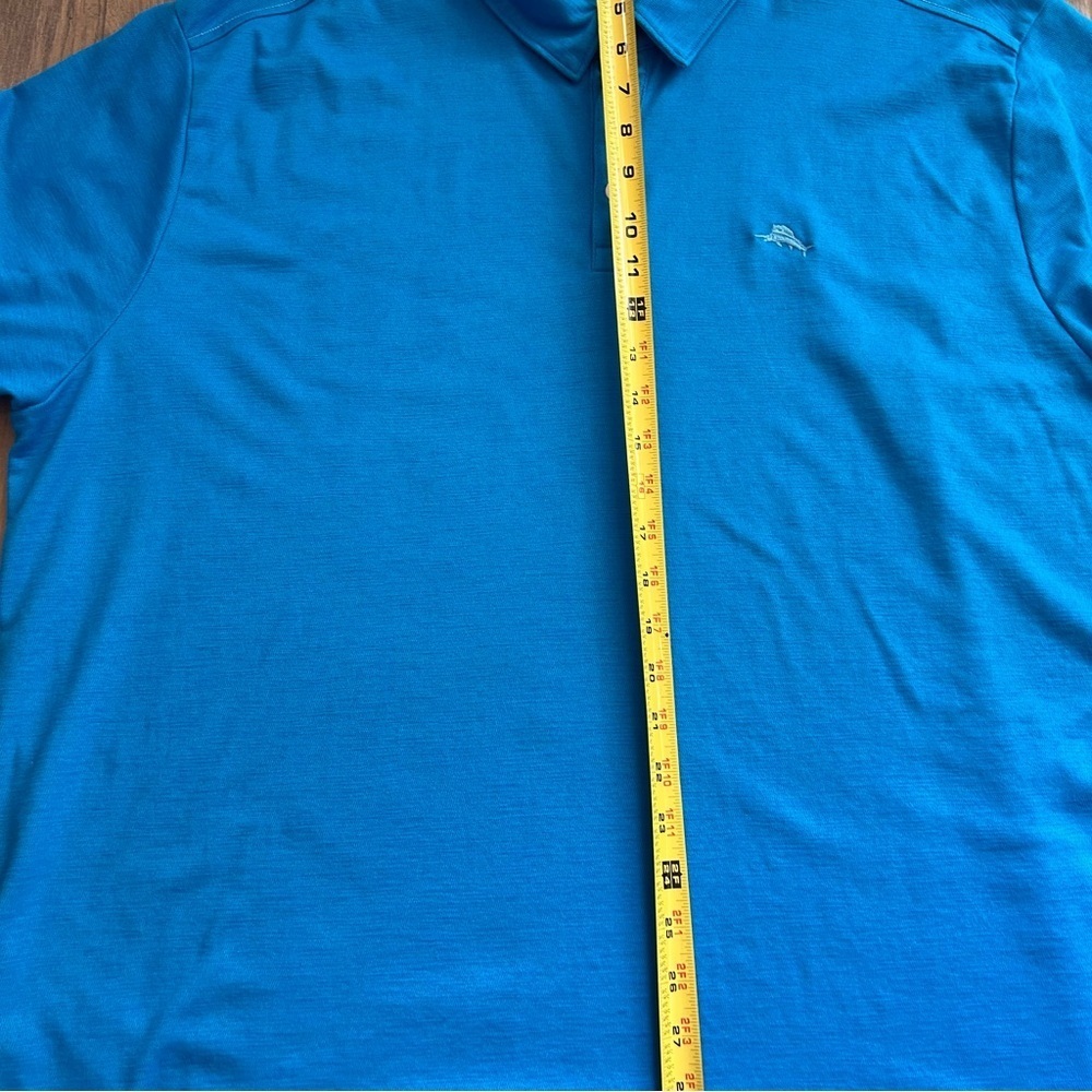 Tommy Bahama Blue Polo Shirt Classic Style - Picture 3 of 6